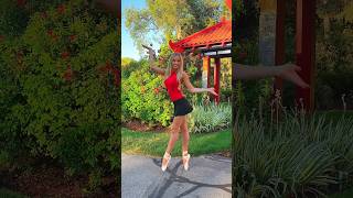 Ballet in the garden🌺🌿🩰 #shorts #dance #viralvideo #viralshorts #trendingshorts