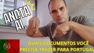 DOCUMENTOS IMPORTANTES NÃO ESQUEÇAS?