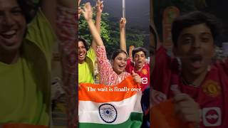 Streets of India after winning the T20 World Cup | T20 WC 2024 | #cricketshorts #youtubeshorts