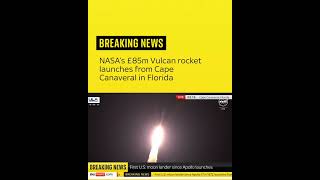 The #Vulcanrocket, carrying the Peregrine #lunarlander, has launched from #CapeCanaveral in #Florida