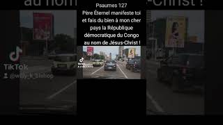 Bishop WK TV. Psaumes 127 Que Dieu bénisse la R.D. Congo au nom de Jésus-Christ !