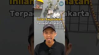 Inilah kecamatan terpadat di Jakarta. Apakah juga terpadat di Indonesia? #shorts #data #jakarta