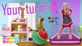 Toys Vocabulary | Listen And Repeat | ESL Kids Vocabulary Rap | Planet Pop