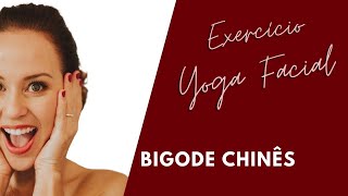 YOGA FACIAL - Bigode Chinês - #shorts