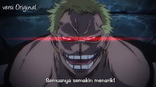 versi original dan versi meme | Doflamingo laugh meme