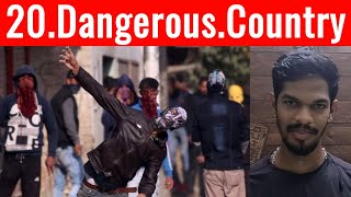 Top 20 Most Dangerous Country to Live | Tamil | Porkiyan