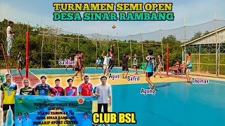 Pertandingan Bola Voli Putra Antara Team BSL VS Team PROVES❗Thomas, Agus, Agung, Safril, Saldian dkk