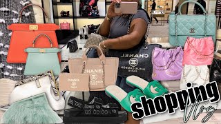 COME SHOPPING WITH ME | SHOPPING VLOG | CHANEL, GUCCI, FENDI AND MORE