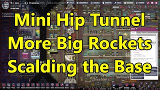 2nd Big Rocket Silo Built and Fired Up! Hip Tunnel ep 17 Oxygen Not Included Mini Base Playthrough