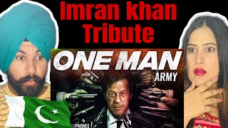 ONE MAN ARMY | IMRAN KHAN TRIBUTE Reaction Video | Indian Reaction On Imran Khan Life Journey |