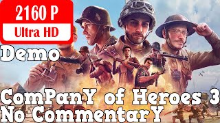 Company of Heroes 3 - Demo Gameplay - North African Operation