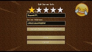 Joining The WORST REVIEWED Minecraft Servers! (Hilarious) [2019]