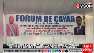 FORUM À CAYAR: Enjeux et défis de l'exploitation des des ressources gazière et le contenu local