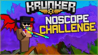 KRUNKER.IO | NEW SNIPER NOSCOPE CHALLENGE *INSANE GAMEPLAY*