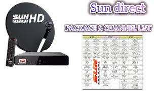 SUN DIRECT RECHARGE PLAN & CHANNEL LIST in Tamil // RK DTH Service