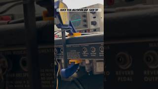 Quick vacuum tube meltdown and shop top