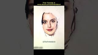 Portrait Art Drawing Pastel @youtubecreators #YouTubeHighFive