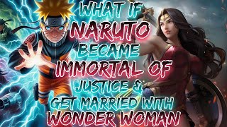 What if Naruto Become Immortal Of justice And Get Married With Wonder Woman?