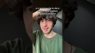 SOGNO LE VERIFCHE DI MATEMATICA #shorts #viral #tiktok #italia