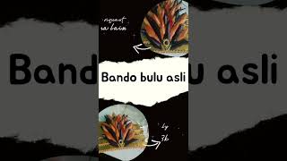 bando bulu asli handmade #bandana