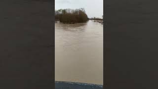 Piena fiumi, situazione a Ponte Alto di Modena. 6/12/20 ore 15.30