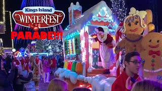 Kings Island Winterfest Vlog + Parade Showcase!!!