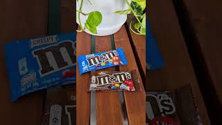 which M&M's do you like?Crispy, Milk Chocolate or Peanut? #shorts #asmr #viral #foodie #viralvideo