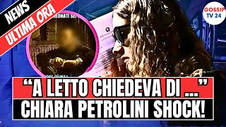 🔴 CHIARA, LA RIVELAZIONE SHOCK DEL FIDANZATO FA RABBRIVIDIRE: "OGNI SERA MI CHIEDEVA DI...