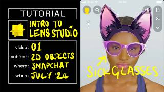 Getting Started with Lens Studio - 2D Objects Template