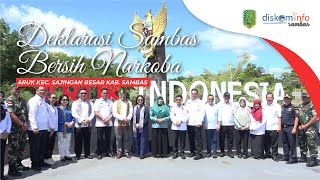 DEKLARASI SAMBAS BERSIH NARKOBA