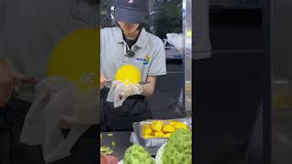 cara potong mangga paling cepat #lifehacks  #shortvideo