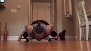 Split Push Up