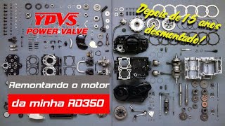 MP - Remontando o motor da minha RD350 depois de 15 anos desativado.