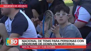 NACIONAL DE TENIS PARA PERSONAS CON SÍNDROME DE DOWN EN MORTEROS