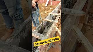 concrete vibrator #vibrations  #construction #concretemachinery #concrete #viralshorts