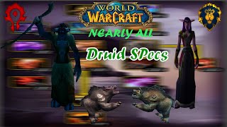 Classic Wow All Best Druid Specs