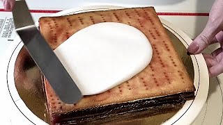 Как приготовить и использовать САХАРНУЮ ПОМАДКУ - ГЛАЗУРЬ.  /Sugar fudge