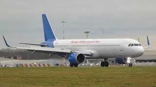 Jet2 A321neo G-SUNC arriving at East Midlands Airport for full livery🖌