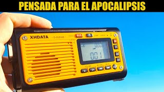 XHDATA D608WB UNA RADIO PORTÁTIL  PARA EMERGENCIAS