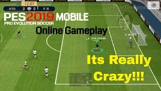 PES 2019 Mobile Crazy Online Game Play  #PES #Gameplay #PES2019Mobile Beta