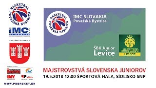 IMC Slovakia Pov. Bystrica - ŠBK Junior Levice