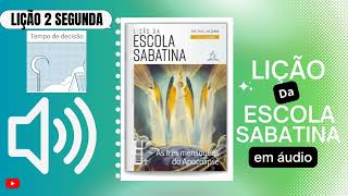 LIÇÃO DA ESCOLA SÁBATINA SEGUNDA FEIRA 03/04/2023 "A volta do Filho do Homem"