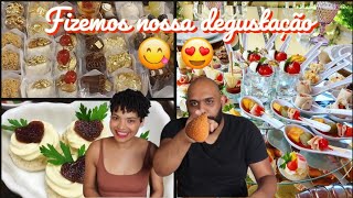 Diário de Noiva #4 - Degustação do Buffet de casamento!!