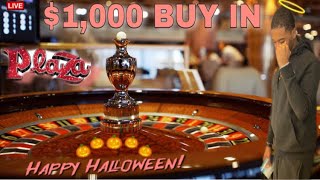 Live Roulette, Trick or Treating in Las Vegas. Halloween on Fremont $1K Buy In