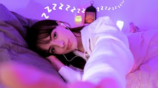 ASMR FR | On s'endort en même temps 💤 (réconfort, hand movements, souffle...) 💜