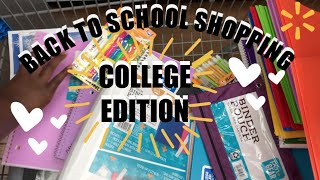 COLLEGE SCHOOL SUPPLIES SHOPPING 2019:College Edition|CurryTwins