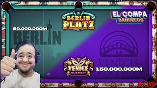 ¡Las apuestas más altas de 8 ball pool!😎🎱 - El Compa Bañuelos