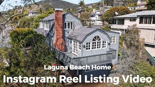 Laguna Beach Home Tour | Instagram Reel Edit for Real Estate Listing Marketing #reel #instagramreel