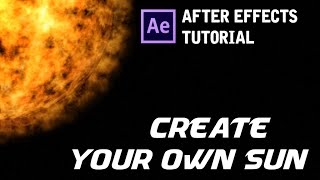 [TUTORIAL] HOW TO CREATE A SUN AND A SPACE SCENE || AFTER EFFECTS