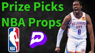 Prize Picks NBA Player Props (2-Man Parlay) 1/18/24